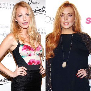 Lindsay Lohan, Blake Lively Lindsay Lohan, Blake Lively